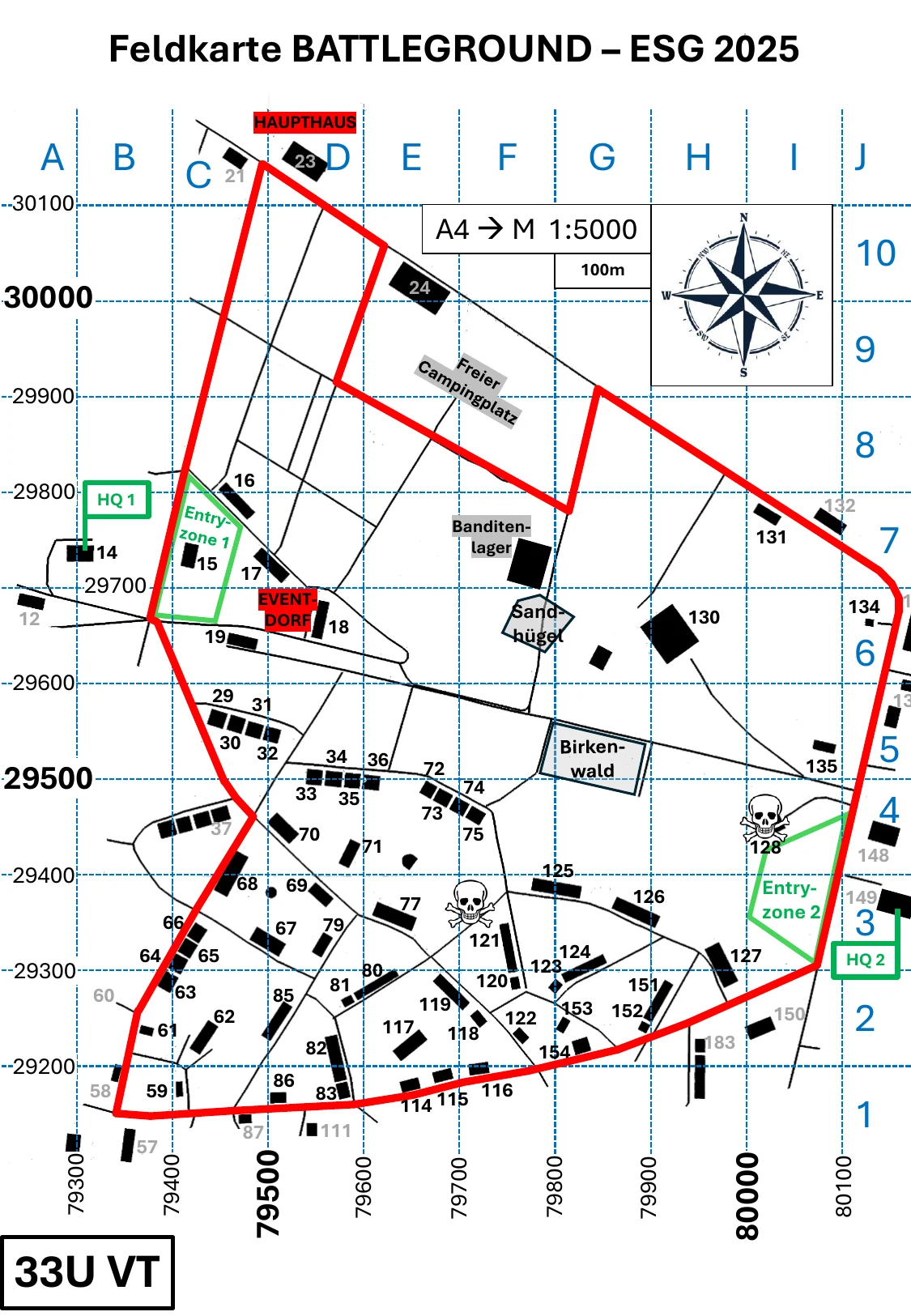 Spielfeldkarte Battleground